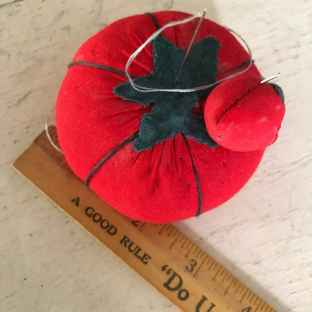 Vintage Tomato Pincushion